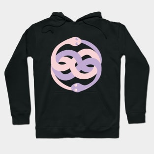 Pink and violet Auryn kawaii Hoodie